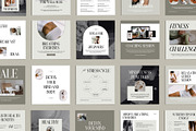 Wellness Coach Instagram Bundle, a Social Media Template by Amaré Creative (Thumbnail 3 of 5)