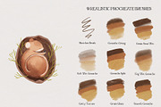 Procreate Gouache Brush set, a Brush Add-On by Jenteva Art (Thumbnail 3 of 12)