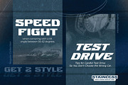 STAINLESS - Race Theme Display Font, a Font by Gassstype (Thumbnail 2 of 9)