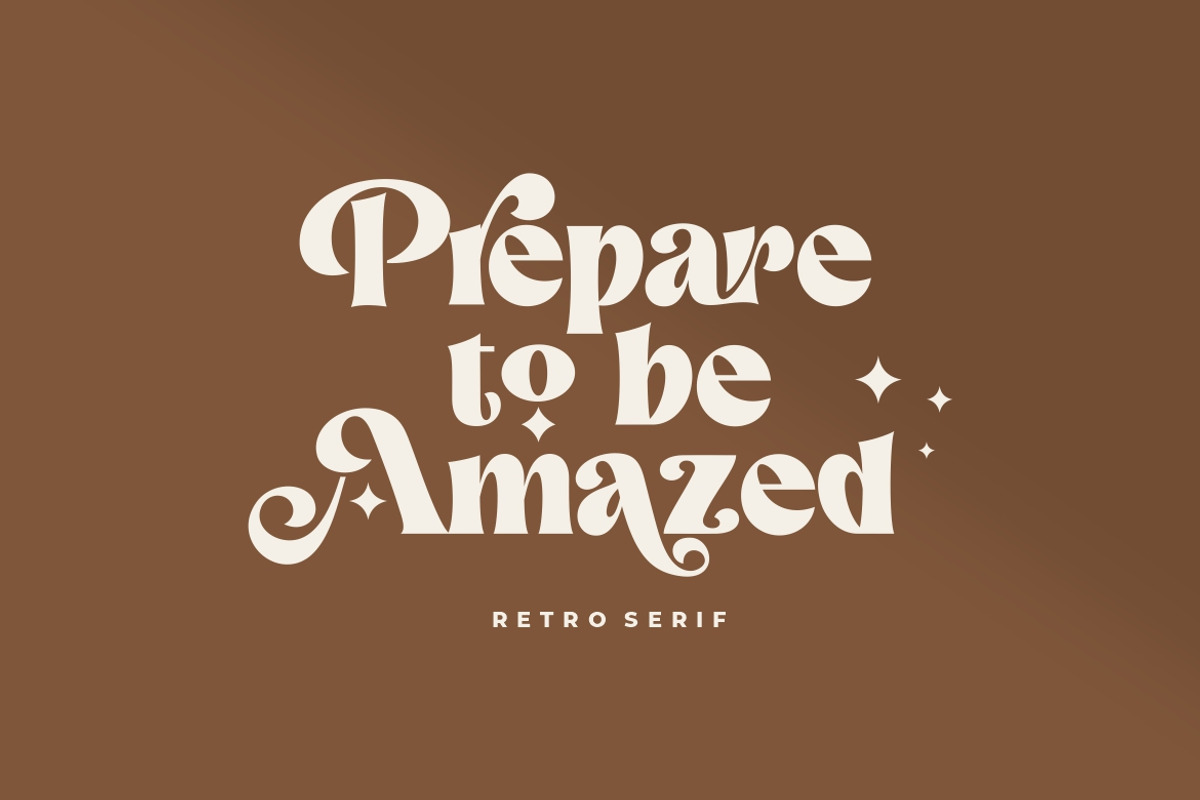 Magic Retro - Retro Serif Font, a Serif Font by HansCo Studio (Photo 2 of 13)