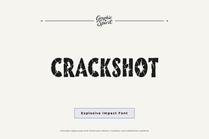 Crackshot Decorative Font