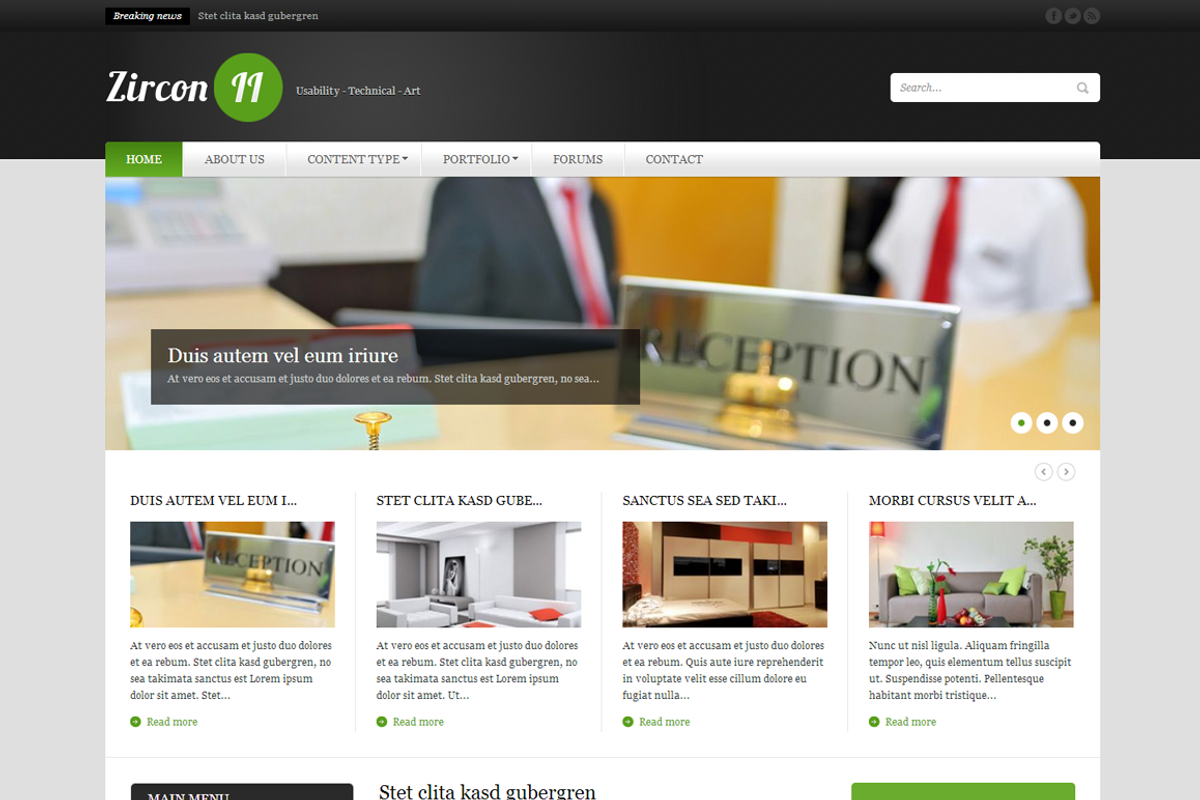 Zircon II, a Websites & App Template by WeebPal Corp (Photo 4 of 5)