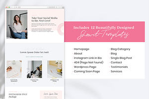 Showit Website Template Coaches, VA