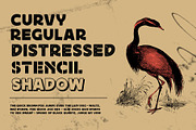 Rushen - Vintage Inspired, a Sans Serif Font by Arterfak Project (Thumbnail 2 of 13)