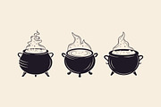 Witch Clipart. Witchcraft elements, an Object Graphic by DenysHolovatiuk (Thumbnail 5 of 6)