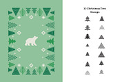 Procreate Cross Stitch Christmas, a Brush Add-On by Pencil Twist (Thumbnail 4 of 10)