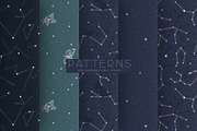 CELESTIAL PATTERN COLLECTION, a Pattern Graphic by LazuInna Shop (Thumbnail 6 of 12)