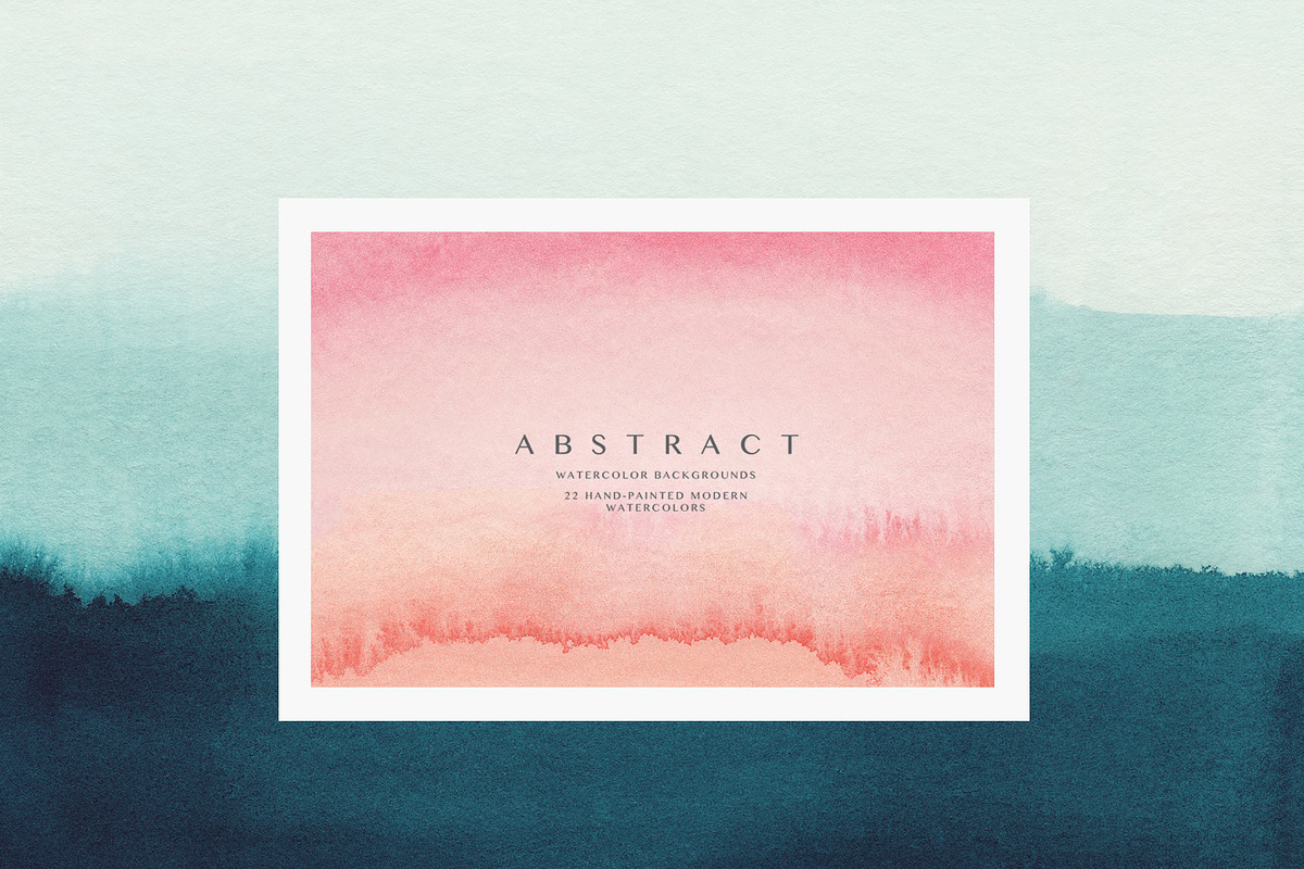Modern Watercolor Backgrounds, a Texture Graphic by Basia Stryjecka (Photo 6 of 12)