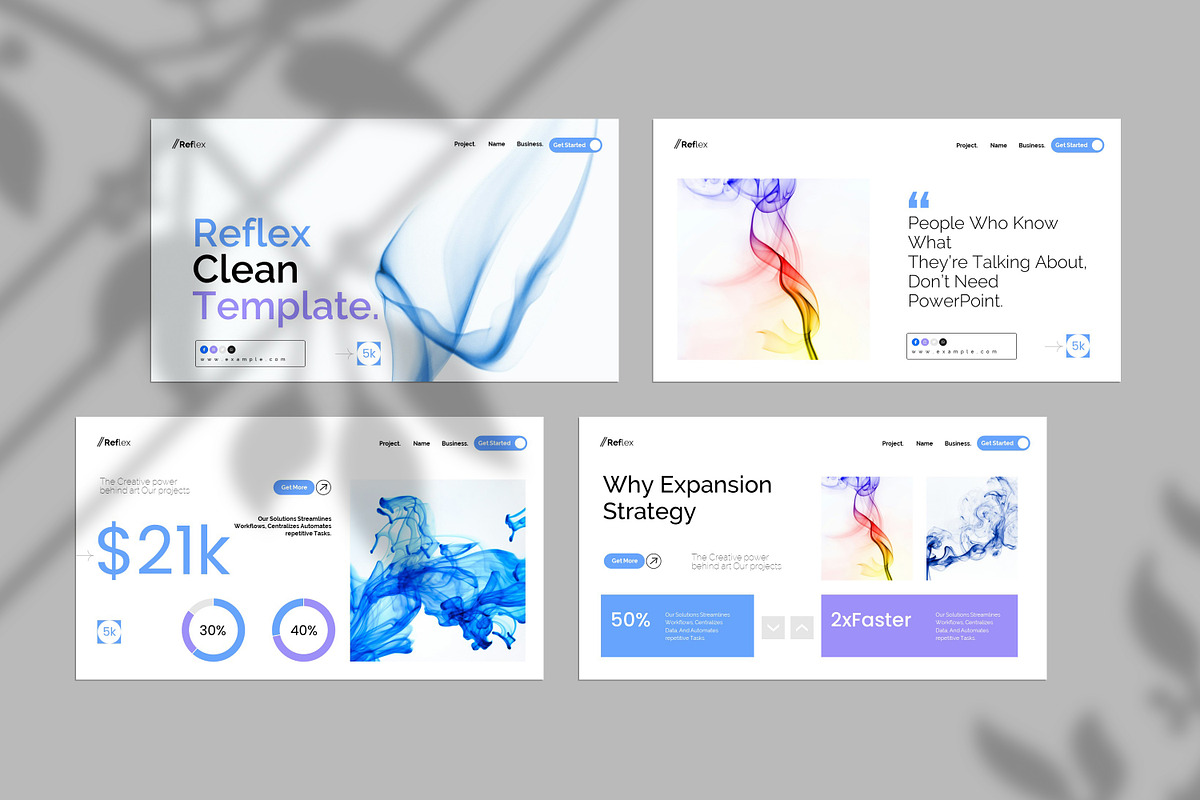 Reflex Clean Minimal Presentation, a Presentation Template by Soraclod (Photo 2 of 9)