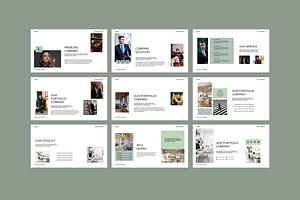 Bureau Google Slide Template