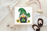St Patrick’s Day Gnome PNG, an Illustration by CraftArtStudio (Thumbnail 3 of 4)