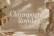 Champagne Royale – Luxury Serif, a Serif Font by HipFonts (Thumbnail 1 of 7)