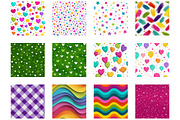 Neon Colors Digital Paper Pattern, a Pattern Graphic by CreationArt (Thumbnail 3 of 4)