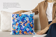 abstract floral seamless pattern, a Pattern Graphic by Pink Studio Art (Thumbnail 4 of 5)