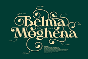 Belma Moghena - Decorative Serif, a Serif Font by Bring To Type (Thumbnail 8 of 10)