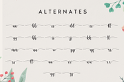 Homework | handwritten font, a Script Font by Scratchones (Thumbnail 9 of 13)