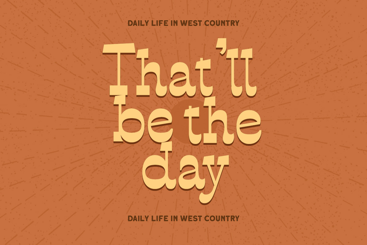 Determite Country - Display Typeface, a Font by Letterhend Studio (Photo 8 of 9)