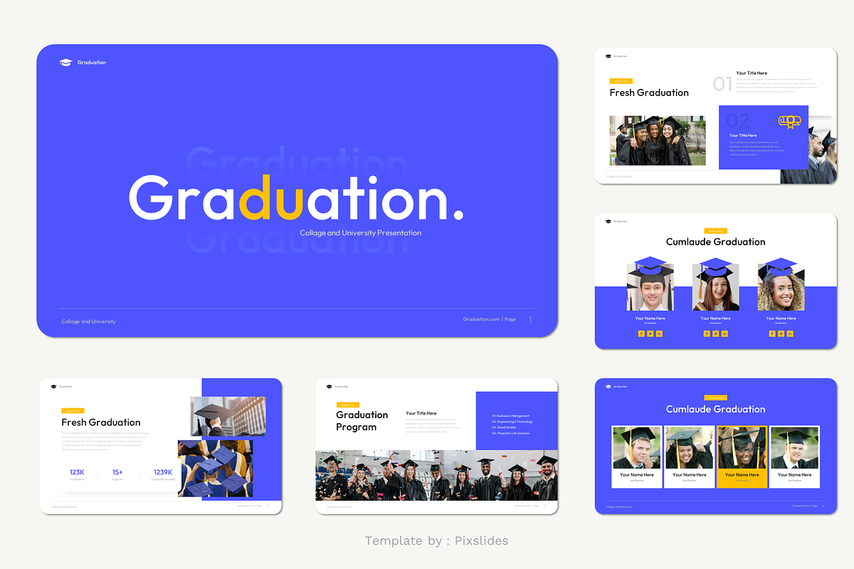 Collage and University Powerpoint, a Presentation Template by Pixslides (Photo 2 of 4)
