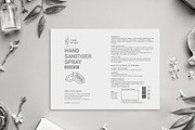 Hand Sanitiser Spray Label, an Object Graphic by Dev.Rawat21 (Thumbnail 4 of 5)