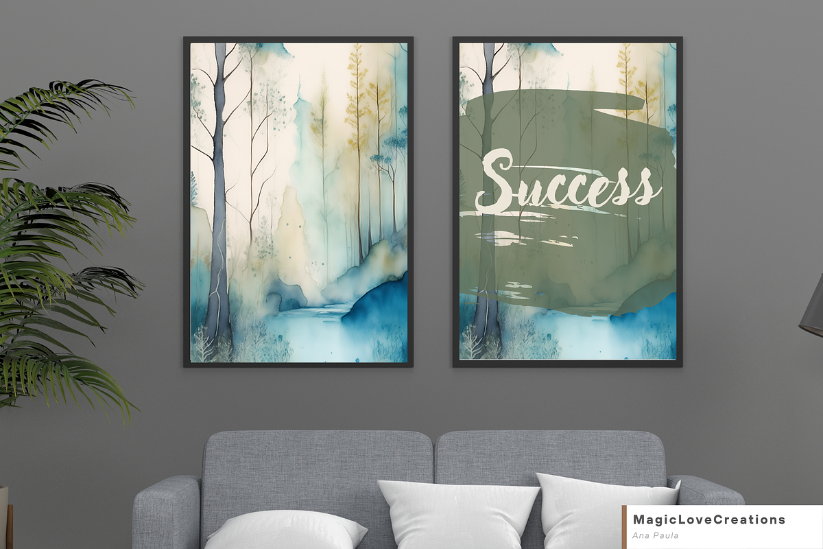 Spiritual Positive Quote Print Wall, a Poster Template by MagicLove Creations (Photo 4 of 10)
