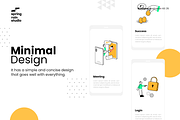 Minimal Business line Illustration, a Person Illustration by springrain studio (Thumbnail 2 of 10)