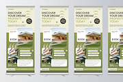 Real Estate Expo Roll Up Banner, a Poster Template by Annora Studio (Thumbnail 4 of 6)
