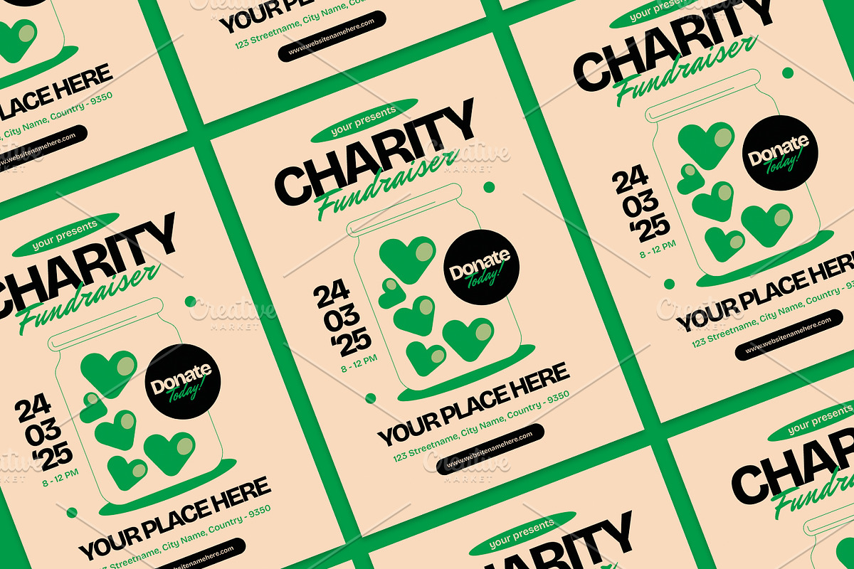 Charity Fundraiser - Flyer preview 2