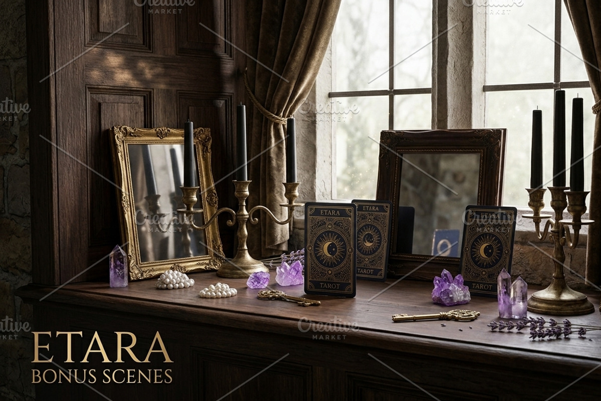 ETARA Mystical Mockup Pack, an Object Graphic by ETARA by Mea Hau (Photo 8 of 60)