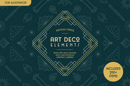 Art Deco Elements & Graphics