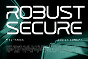 Morian Industrial Tech Display Font, a Sans Serif Font by Rasio Studio (Thumbnail 4 of 11)