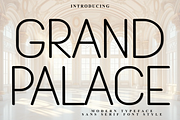 Grand Palace, a Sans Serif Font by FreshTypeINK (Thumbnail 1 of 8)