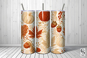 Fall Glitter Leaves & Pumpkins Paper, a Pattern Graphic by Creative Store (Thumbnail 5 of 5)