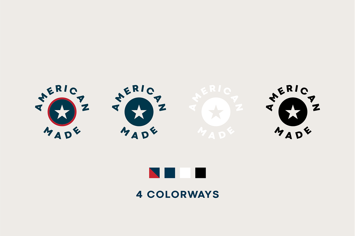 American Made Label Pack, an Object Graphic by Michael Peretti Studios (Photo 2 of 5)