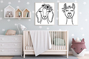 Farm Animals SVG Bundle, an Animal Illustration by OldMarket Designs (Thumbnail 7 of 7)