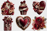 Day of Love Happy Valentine's Day, an Illustration by DreamCafeArt (Thumbnail 3 of 6)