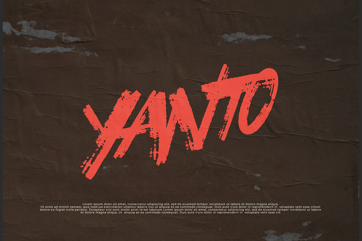 Emotios Font | All Caps Brush, a Handwritten Font by Jadatype.id (Photo 6 of 7)