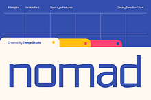 TBJ Nomad — Display Sans Font Family
