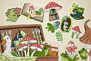 Goblincore, Cottegecore, Green witch, a Seasonal Illustration by SecondOfJuly (Thumbnail 5 of 5)