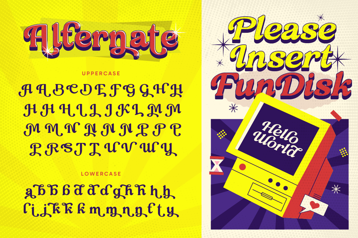 Slyzheë - Retro Typeface, a Serif Font by Artisan Themes (Photo 6 of 10)