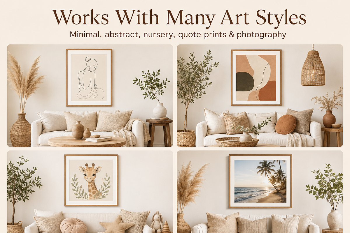 30 Boho Wall Art Mockups for Etsy, a Household Mockup by Local Marketing Templates (Photo 8 of 8)