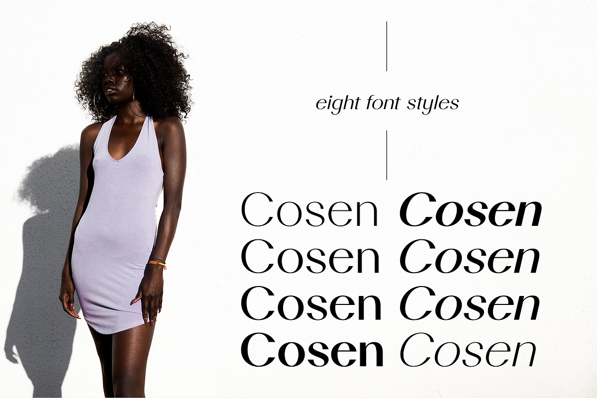 Cosen Font Family, a Sans Serif Font by Larin Type Co. (Photo 6 of 14)