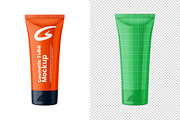 Cosmetic Tube Mockup, a Packaging Mockup by GraphicsPixel (Thumbnail 2 of 3)