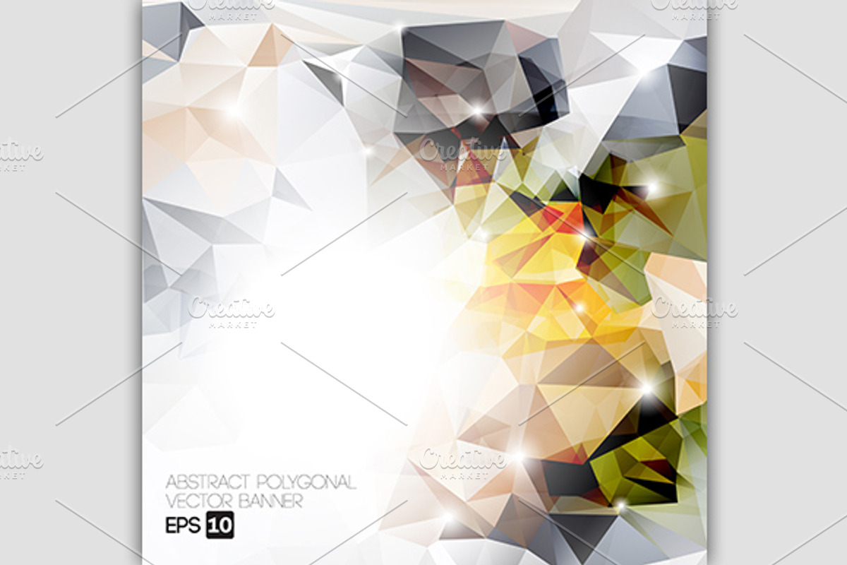 Vector abstract polygon, an Illustration by VectorCat