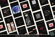 Dark Editorial Social Media Kit, a Social Media Template by Clairee Design Studio (Thumbnail 6 of 7)