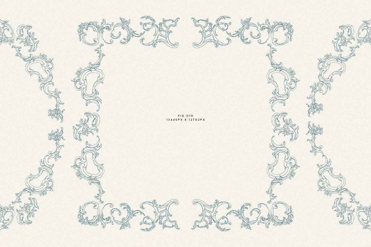 Vintage Baroque Borders PNG and SVG, a Graphic by Century Library (Photo 7 of 9)