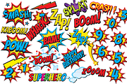 Superhero clip art comic book, an Illustration by WinchesterLambourne (Thumbnail 1 of 2)