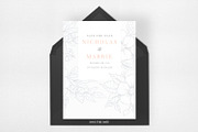 Modern Sketch Botanical Wedding Set, an Invitation Template by Azka Creative (Thumbnail 4 of 5)