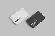 Round Edges Business Card Stack Mock, an Advertising Mockup by Pexelcorner (Thumbnail 5 of 5)