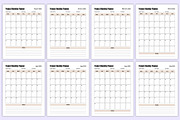 2025 Project Planner Canva Template, a Stationery Template by Mustafiz (Thumbnail 3 of 4)