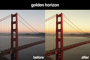 8 Golden Hour Lightroom Presets, a Preset Add-On by Gridfiti (Thumbnail 2 of 9)